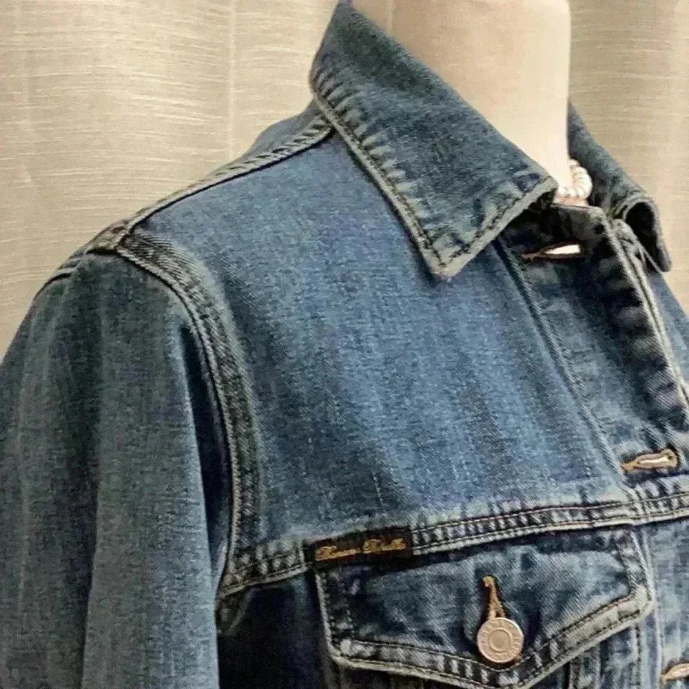 Vintage- BANANA REPUBLIC Red Label Limited Edition Denim Jacket - Picture 2 of 9